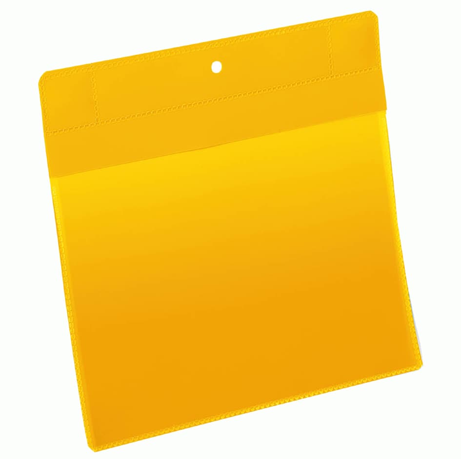 Durable Neodym-Magnettasche, Din A5 Quer, Gelb
