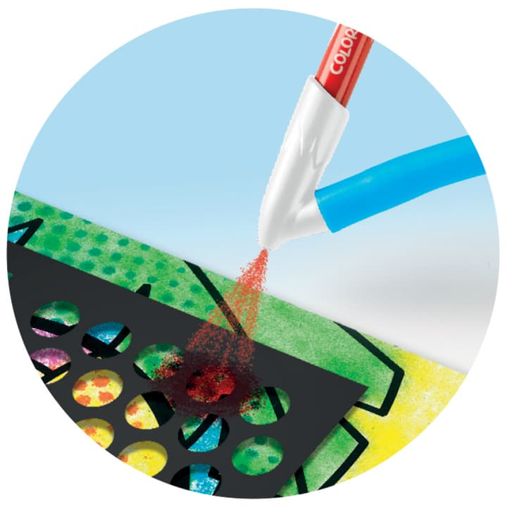 Maped Creativ Pustestift-Set Blow Pen , Pop, Art, , 15-Teilig