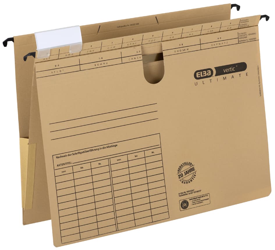 Elba Taschenhefter Vertic Ultimate, Din A4