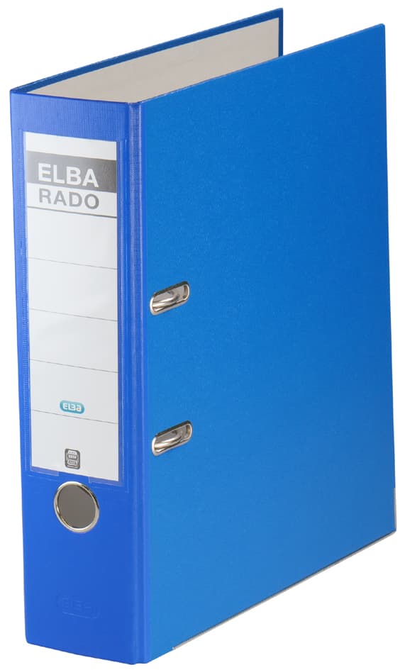 Elba Ordner Rado Brillant, Rückenbreite: 50 Mm, Grau