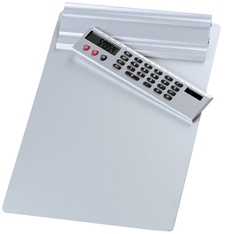 Wedo Klemmbrett, Din A4, Mit Abnehmbaren Taschenrechner