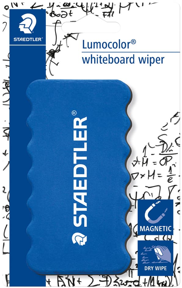 Staedtler Lumocolor Tafellöscher Whiteboard-Wiper 652, Blau