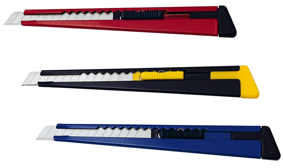Wedo Metall-Cutter, Klinge: 9 Mm, Mit Clip, Farbig Sortiert