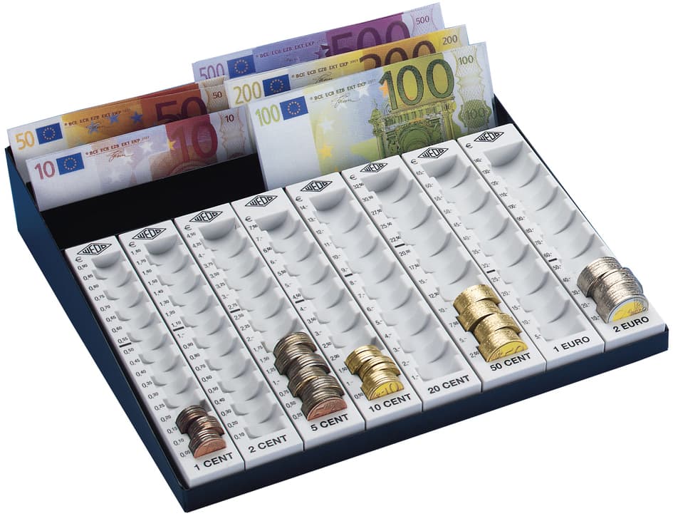 Wedo Zählbrett Mit Scheinfach, Münzgeldkapazität: 256,20 Eur