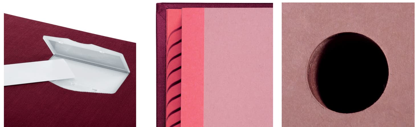 Pagna Unterschriftenmappe , De Luxe, , Din A4, 10 Fächer, Blau