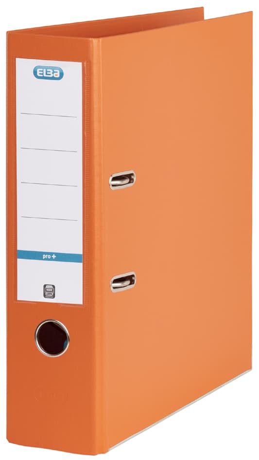 Elba Ordner Rado Smart Pro+, Rückenbreite: 80 Mm, Orange