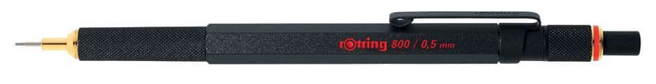 Rotring Feinminenstift 800, 0,5 Mm, Schwarz