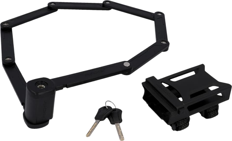Fischer Falt-Fahrradschloss Xl Mit Halter, Länge: 1.100 Mm