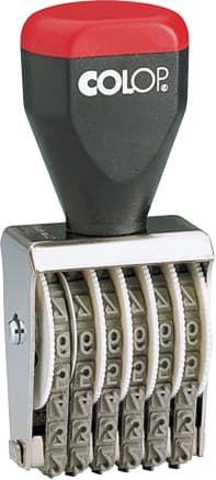 Colop Ziffernstempel 04006, 6-Stellig
