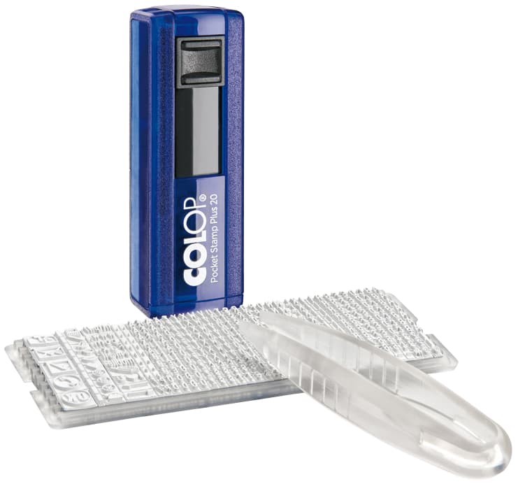 Colop Taschenstempel , D-I-Y Sets, Pocket Stamp Plus 20 Set