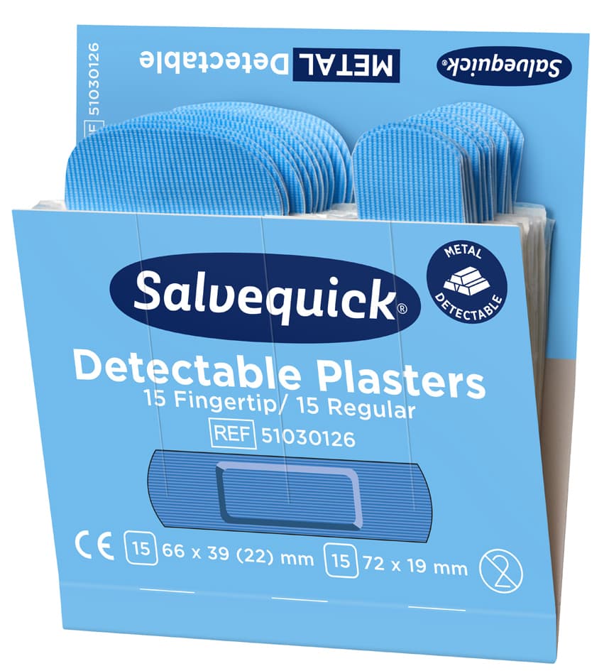 Cederroth Salvequick Nachfüllpackung, Fingerkuppen-Pflaster