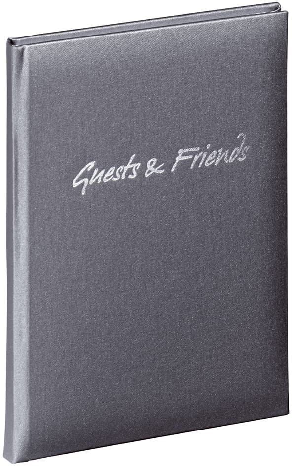 Pagna Gästebuch , Guests & Friends, , Anthrazit, 144 Seiten
