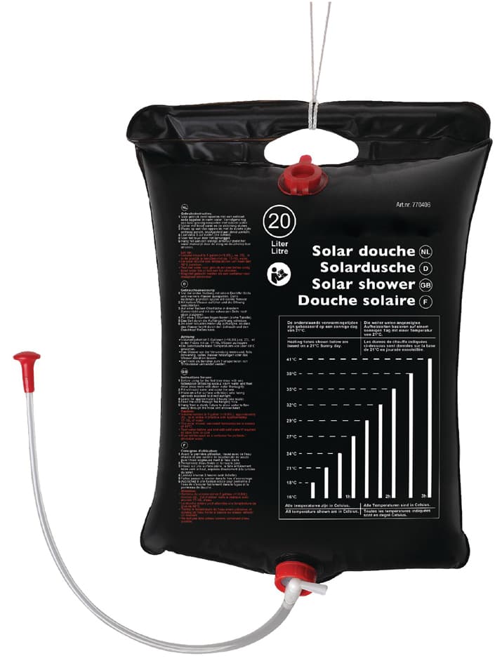 Cartrend Solardusche, Fassungsvermögen: 20 Liter