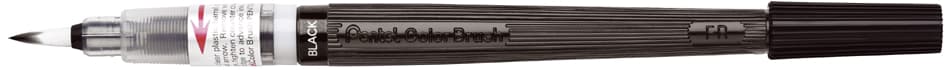 Pentelarts Colour Brush Aquarellpinselstift, Schwarz