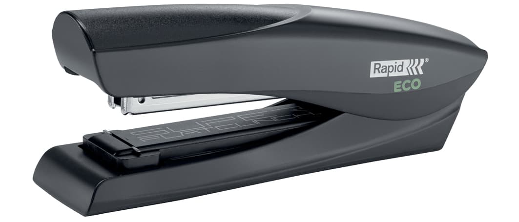 Rapid Flachheftgerät Eco, Einlegetiefe: 70 Mm, Schwarz