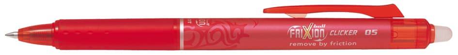 Pilot Tintenroller Frixion Ball Clicker 05, Rot