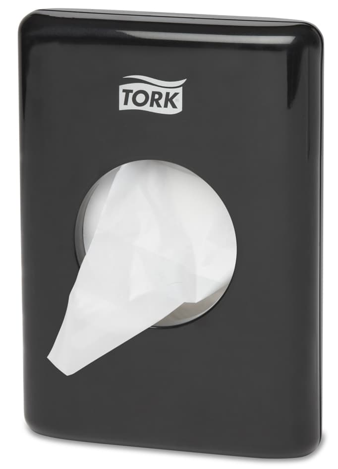 Tork Hygienebeutelspender Elevation, Kunststoff, Schwarz