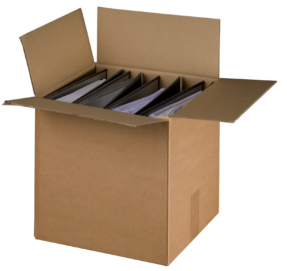 Smartboxpro Ordner-Versandkarton, Braun, Für 4-5 Ordner