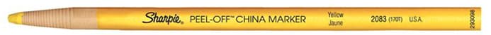 Sharpie China-Marker, Strichstärke: 2,0 Mm, Gelb