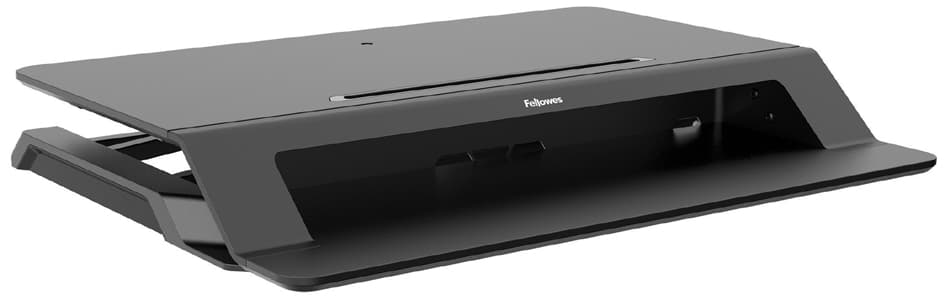 Fellowes Sitz-Steh Workstation Lotus Lt, Schwarz