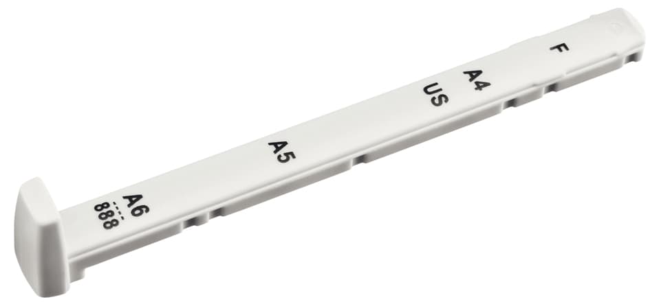 Leitz Anschlagschiene Nexxt Für Locher Nexxt, Hellgrau