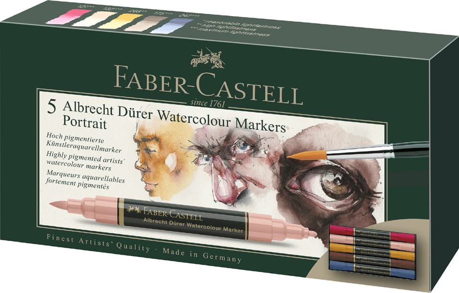 Faber-Castell Aquarellmarker Albrecht Dürer, Portrait