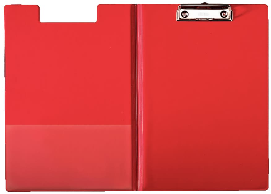 Leitz Klemmbrett-Mappe, Din A4, Pp-Folie, Rot
