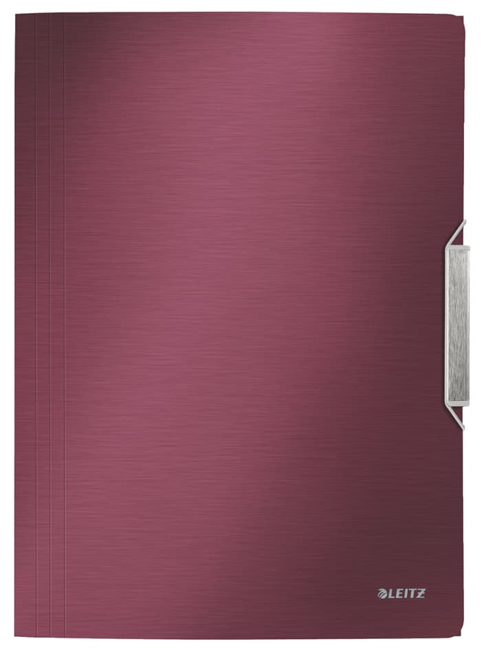 Leitz Eckspannermappe Style, Din A4, Pp, Granat-Rot