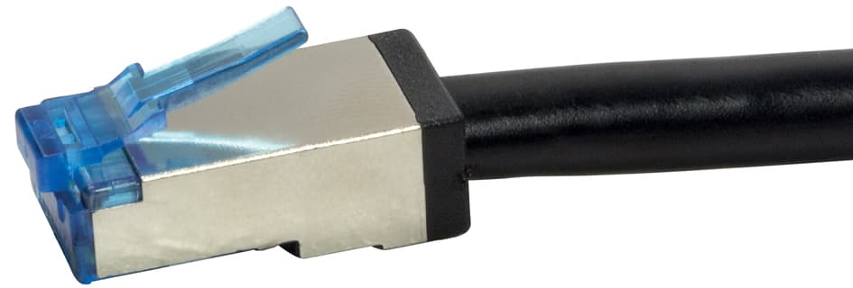 Logilink Outdoor Patchkabel, Kat. 6a, S/Ftp, 30 M, Schwarz