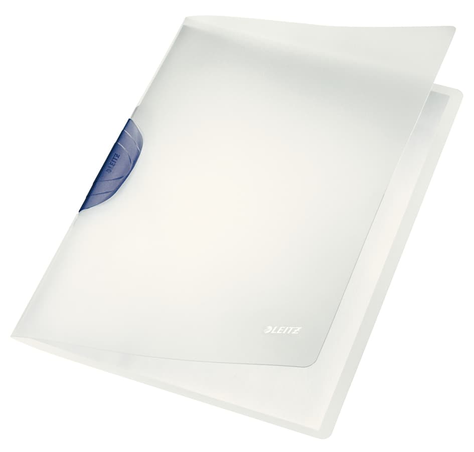 Leitz Klemmhefter Colorclip Magic, Din A4, Pp, Dunkelgrau-