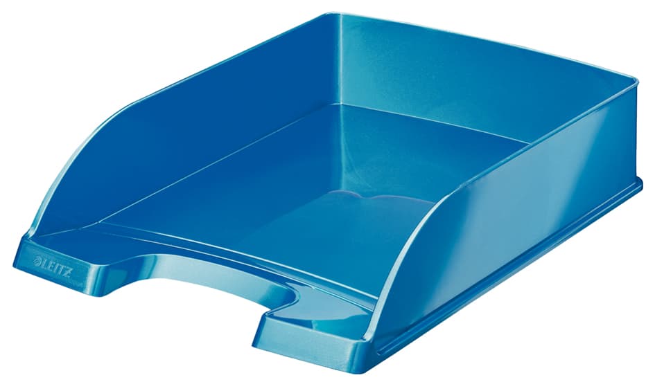 Leitz Briefablage Plus Wow, A4, Polystyrol, Blau