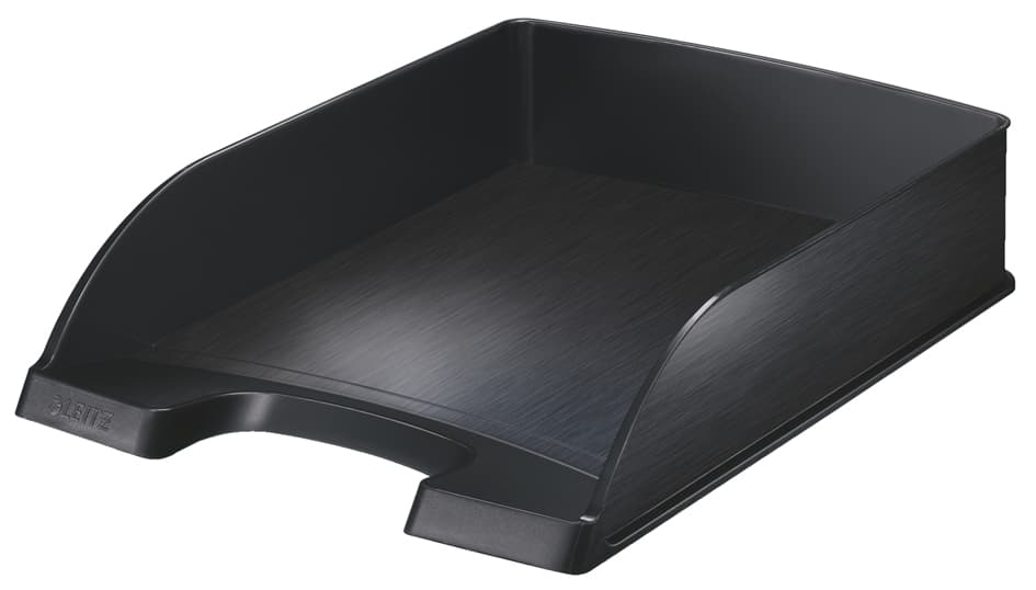 Leitz Briefablage Style, A4, Polystyrol, Satin-Schwarz
