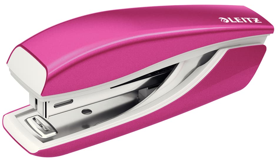 Leitz Mini-Heftgerät Nexxt Wow 5528, Pink, Karton