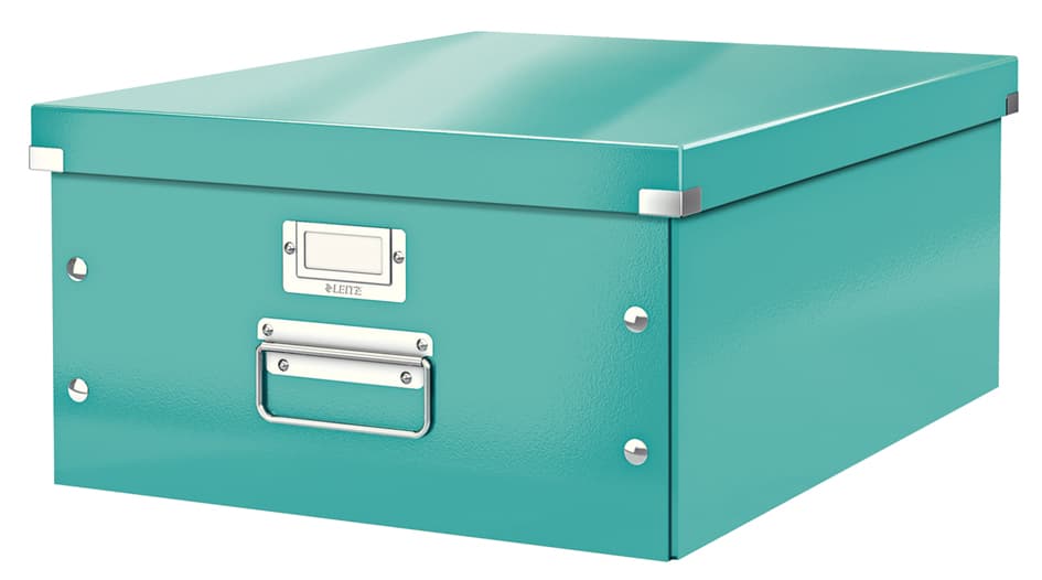 Leitz Ablagebox Click & Store Wow, Din A3, Eisblau