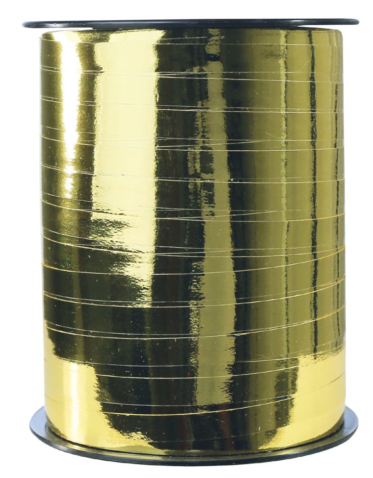Clairefontaine Geschenkband Auf Spule, Metallic, Gold