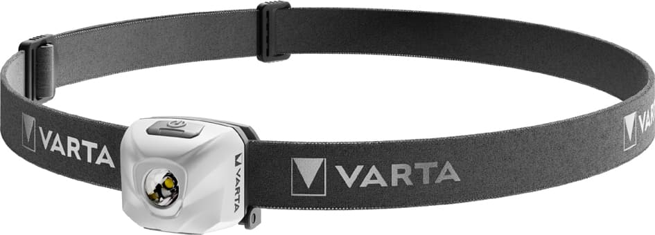 Varta Kopflampe Outdoor Sports Ultralight H30r, Weiß