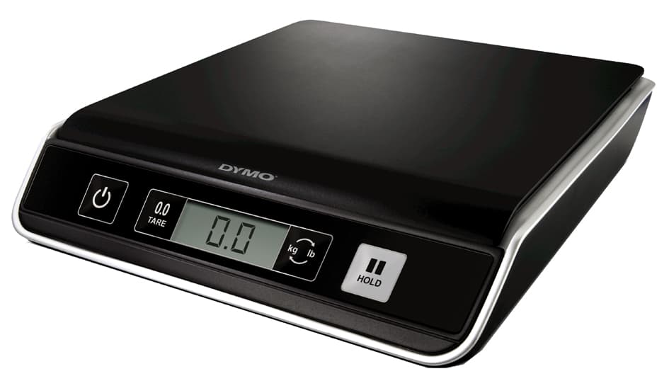Dymo Elektronische Briefwaage M5, Tragkraft: 5 Kg, Schwarz