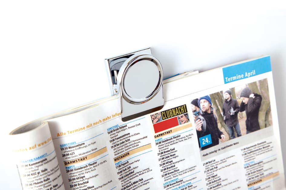 Magnetoplan Magnetclip, 50 Mm, Silber