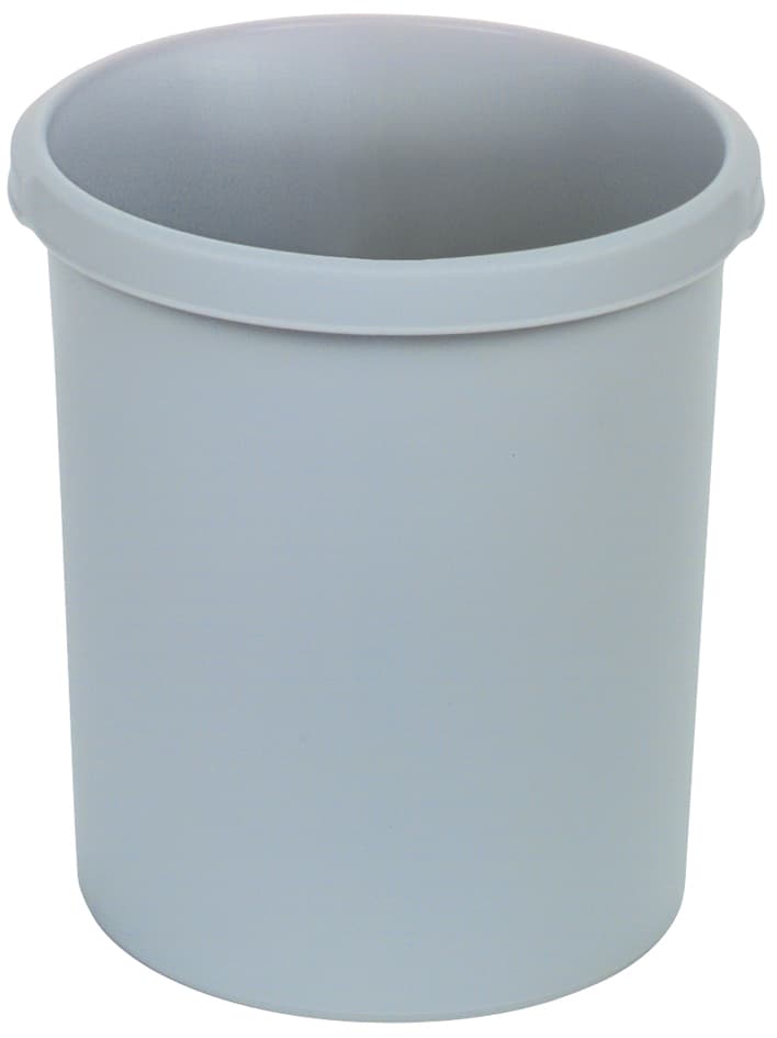 Han Papierkorb Klassik, Pp, 30 Liter, Lichtgrau