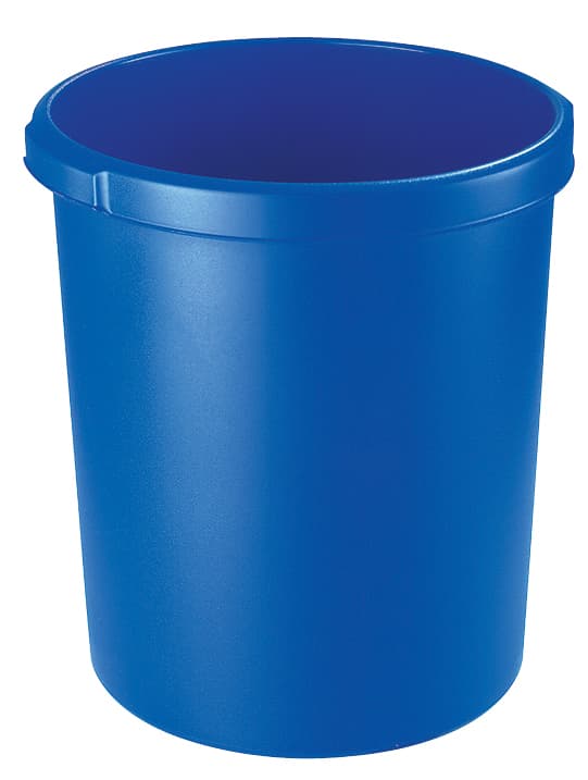 Han Papierkorb Klassik, Pp, 30 Liter, Blau
