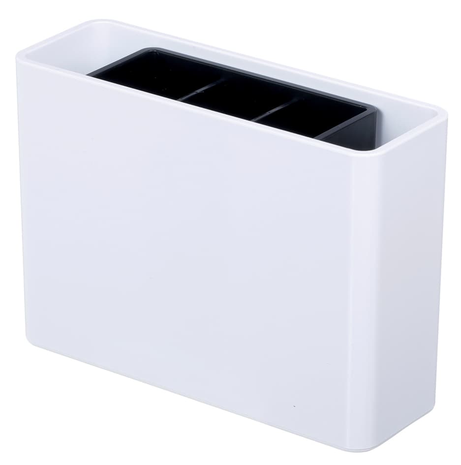 Han Multiköcher Smart-Line, Kunststoff, 3 Fächer, Weiß