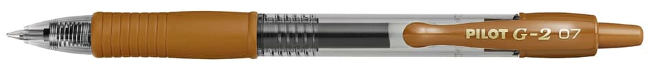 Pilot Gelschreiber G2 07, Schokobraun