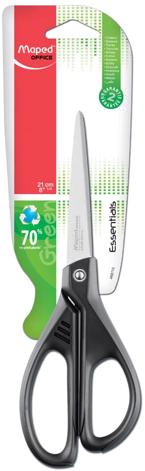 Maped Schere Essentials Green, Rund, Länge: 210 Mm