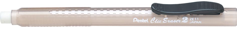 Pentel Radierstift Cliceraser2 Ze11t, Grün-Transparent