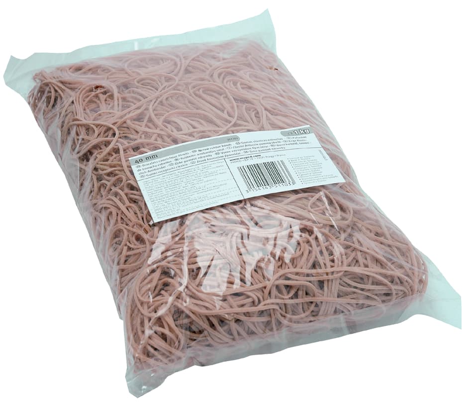 Maped Gummiringe Im Beutel, Natur, 38 Mm, Großpackung