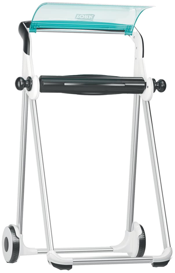 Tork Putzrollen-Bodenständer, Metall/Kunststoff, Türkis