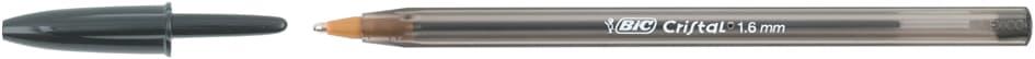 Bic Kugelschreiber Cristal Large, Strichfarbe: Schwarz