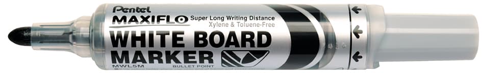 Pentel Whiteboard-Marker Maxiflo Mwl5m, Schwarz