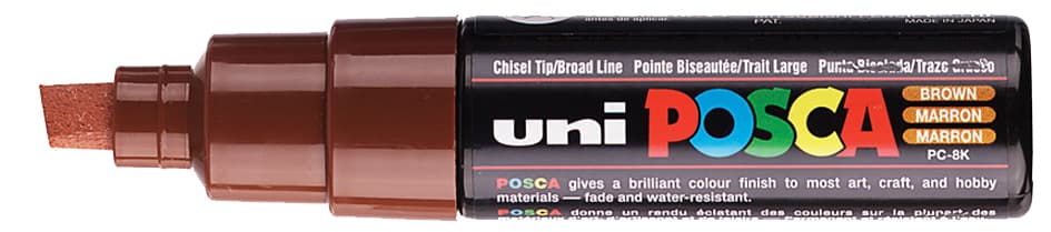 Posca Pigmentmarker Pc-8k, Braun