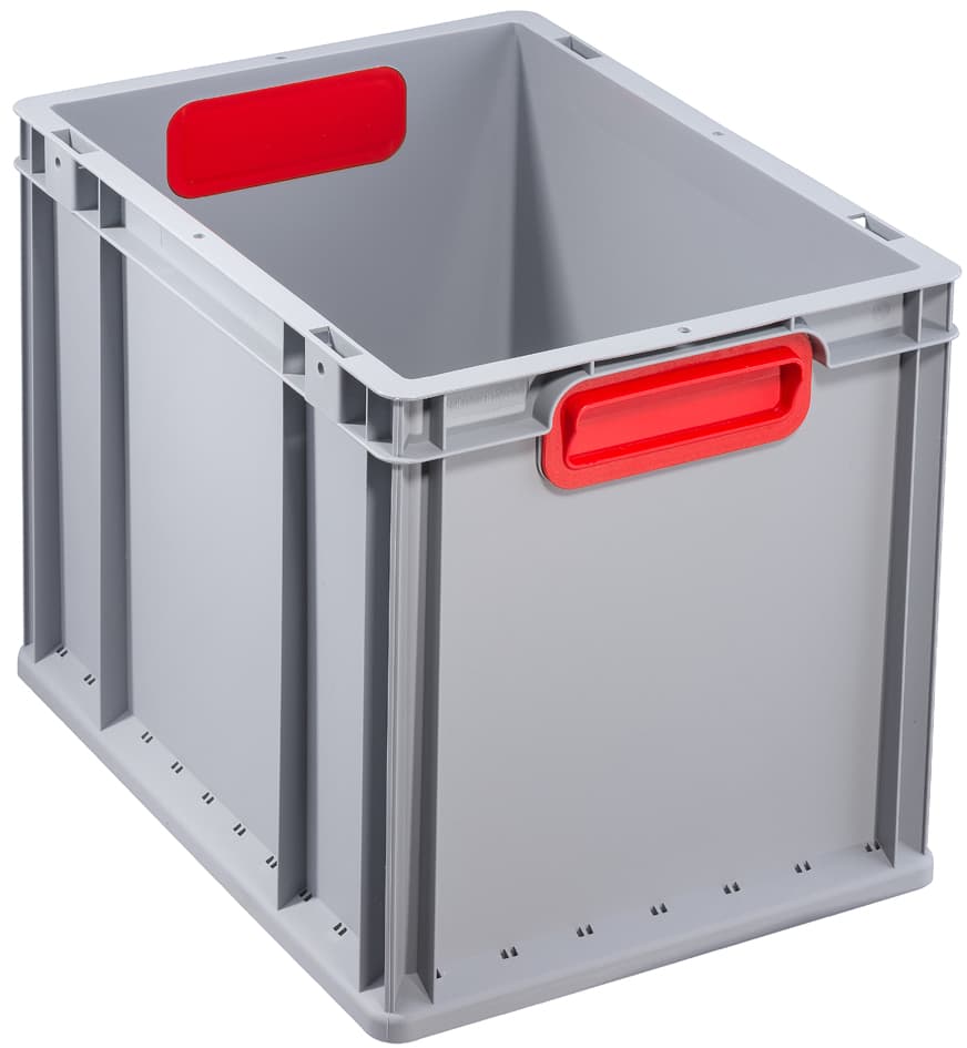 Allit Transportbehälter Profiplus Eurobox 432, Grau/Rot